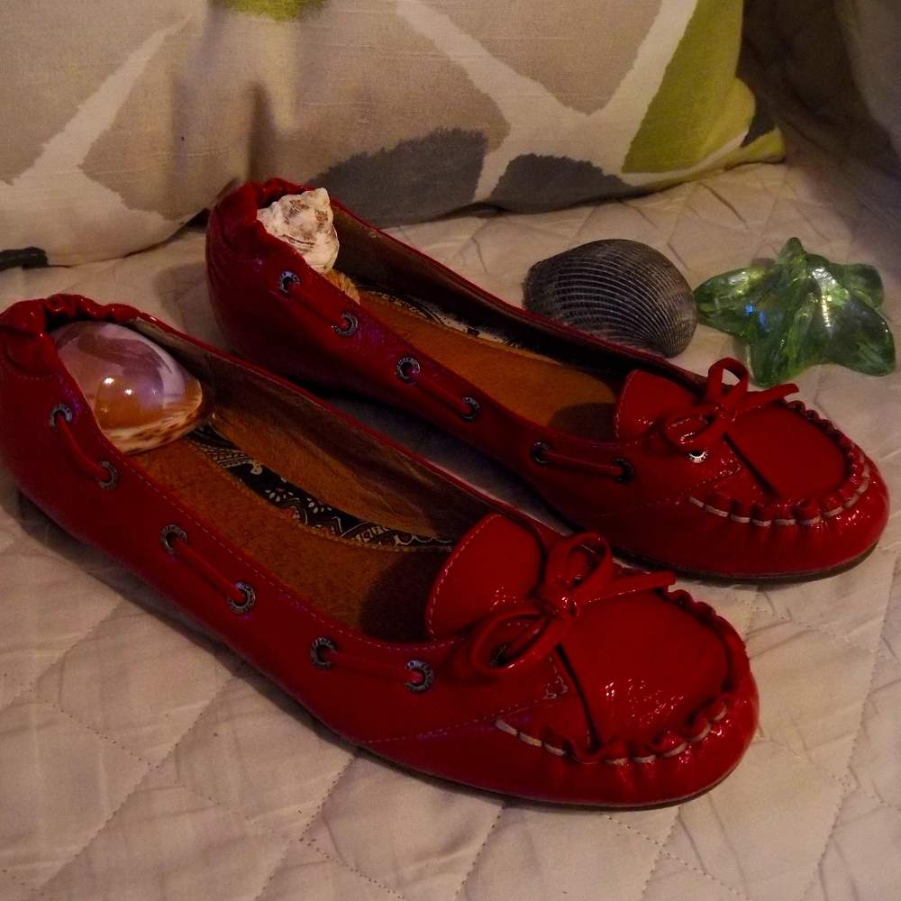 Size 8 sperry women's driving shoes